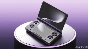 Ayn تكشف عن جهاز ألعاب ثنائى الشاشة مستوحى من Nintendo DS باللون البنفسجى