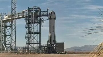 Blue Origin تستعد لإطلاق حمولتها رقم 200 على صاروخ New Shepard