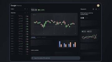 إعادة تصميم Google Finance تعتمد بالكامل على الذكاء الاصطناعى مع روبوت محادثة