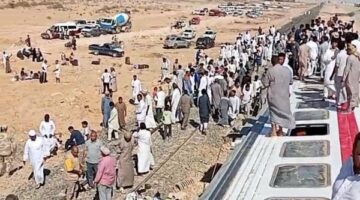 ارتفاع عدد ضحايا حادث انقلاب قطار مطروح