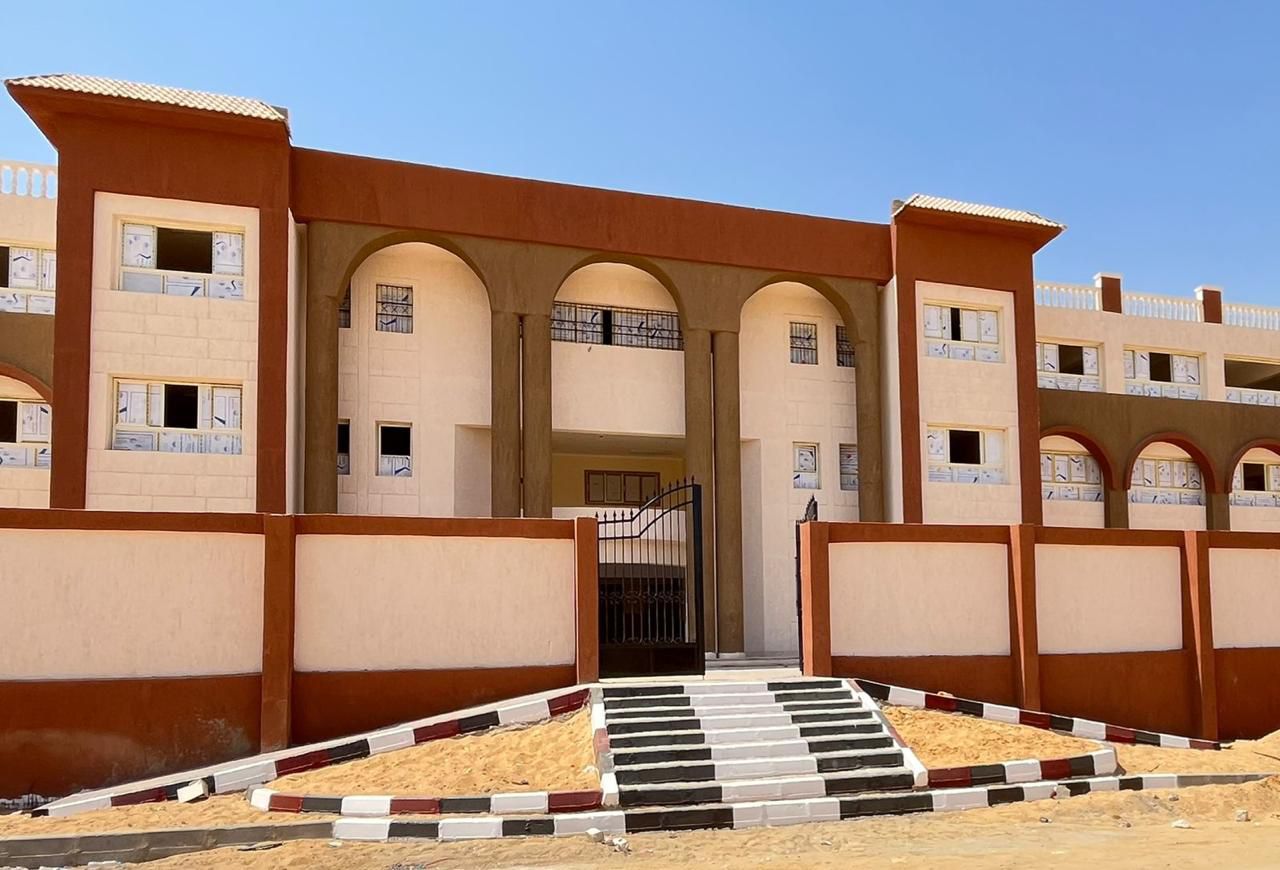 الانتهاء من مدرسة جديدة والاستعداد لتشغيل خدمات متعددة بأكتوبر الجديدة