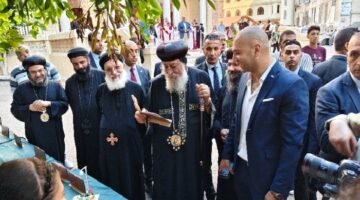 البابا تواضروس يفتتح معرضًا فنيًا لدعم لدعم مواهب الشبابية بالإسكندرية