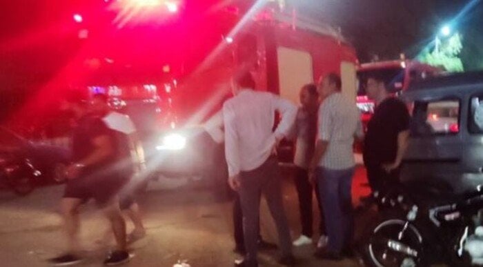 الحماية المدنية تنجح في السيطرة على حريق أعلى سطح مستشفى الحسين الجامعي