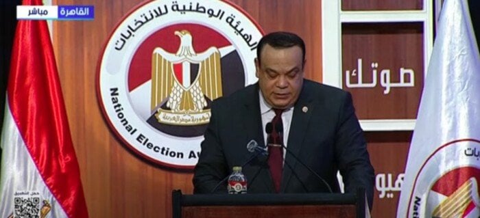 المستشار حازم بدوي يعلن نتيجة انتخابات الشيوخ في دائرتي الصعيد وشرق الدلتا