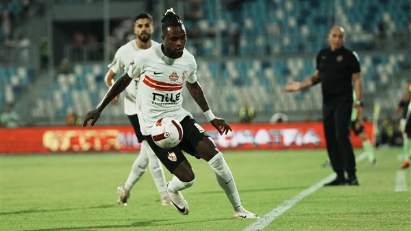 بانزا يحرز الهدف الثاني لـ الزمالك أمام مودرن