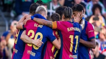 برشلونة يفوز على ليفانتي 3-2 في الدوري الإسباني