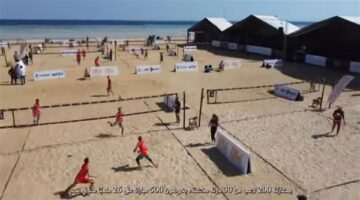 تحت رعاية وزارة الرياضة.. إنطلاق مهرجان الرياضة بالعلمين وبطولة كرة الطائرة الشاطئية بمشاركة 200 لاعب