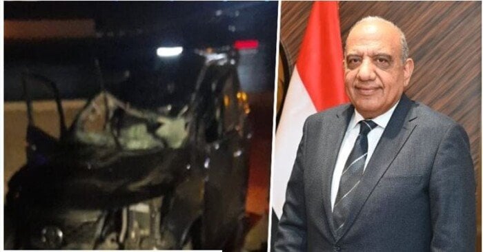 تطورات الحالة الصحية لوزير الكهرباء وزوجته بعد انقلاب سيارتهما بطريق الإسكندرية الصحراوي
