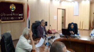 جامعة أسوان ترفع درجة الاستعداد لاستقبال العام الجامعي الجديد