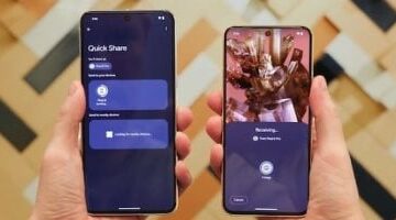جوجل تطلق ميزة Quick Share لتسهيل نقل البيانات إلى ايفون من أندرويد
