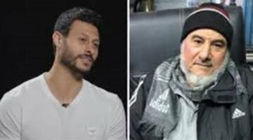 خروج جثمان والد محمد الشناوى من مستشفى زايد متوجها لكفر الشيخ