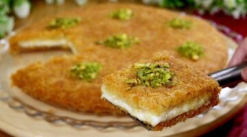 خطوة بخطوة.. طريقة عمل كنافة بالقشطة