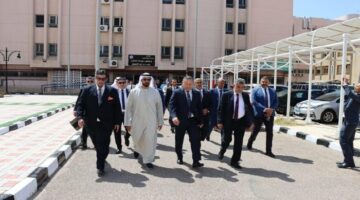 رئيس جامعة الإسكندرية يبحث مع وفد إماراتي الاستعدادات النهائية لافتتاح فرع جديد في أبوظبي