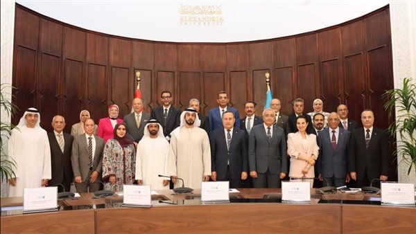 رئيس جامعة الإسكندرية يستقبل وفد دولة الإمارات ويبحث استعدادات افتتاح فرع الجامعة بأبوظبي