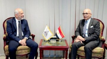 رئيس جامعة عين شمس يستقبل السفير اليوناني بالقاهرة لتعزيز التعاون