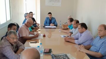 رئيس مدينة العبور الجديدة يلتقي الشركات المنفذة لمشروعات الإسكان ويشدد على سرعة التنفيذ