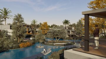 شركة Cornerstone Development  تطرح وحدات فاخرة 80% تشطيب  بـ RED- Water Villas & Floating Gardens بمستقبل سيتي