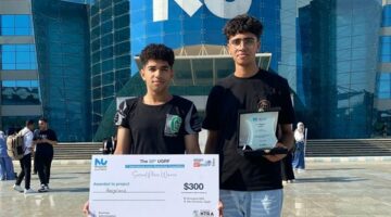 طلاب "السويدى الدولية للتكنولوجيا التطبيقية" يحصدون المركز الثانى عالميًا بمشروع "Recyclonic"
