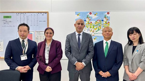 “عبداللطيف” يتفقد مدرسة "تاتشيكاوا ميدوري" بطوكيو كنموذج لدعم الطلاب المتسربين من التعليم
