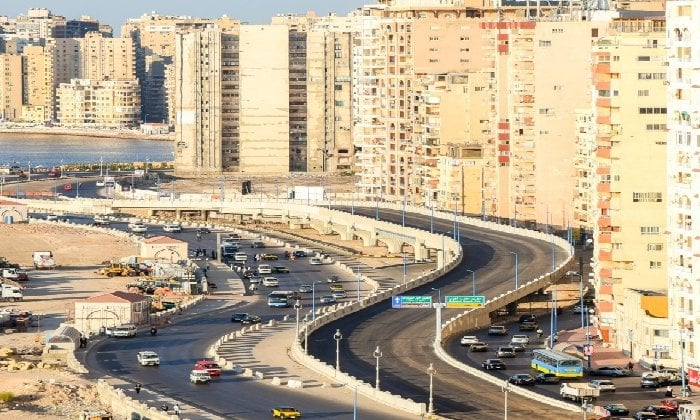 غداً.. فتح كوبري محمد نجيب بالإسكندرية للتشغيل التجريبي
