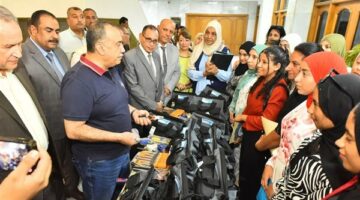 محافظ أسيوط يدعم أول تجربة لتدريب الفتيات على السباكة