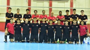 منتخب ناشئي الطائرة في مهمة رسمية بالأردن للمشاركة في البطولة العربية