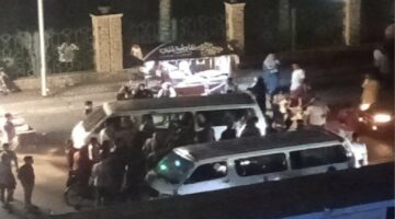 ميكروباص يدهس شقيقتين أمام مسجد في بورسعيد