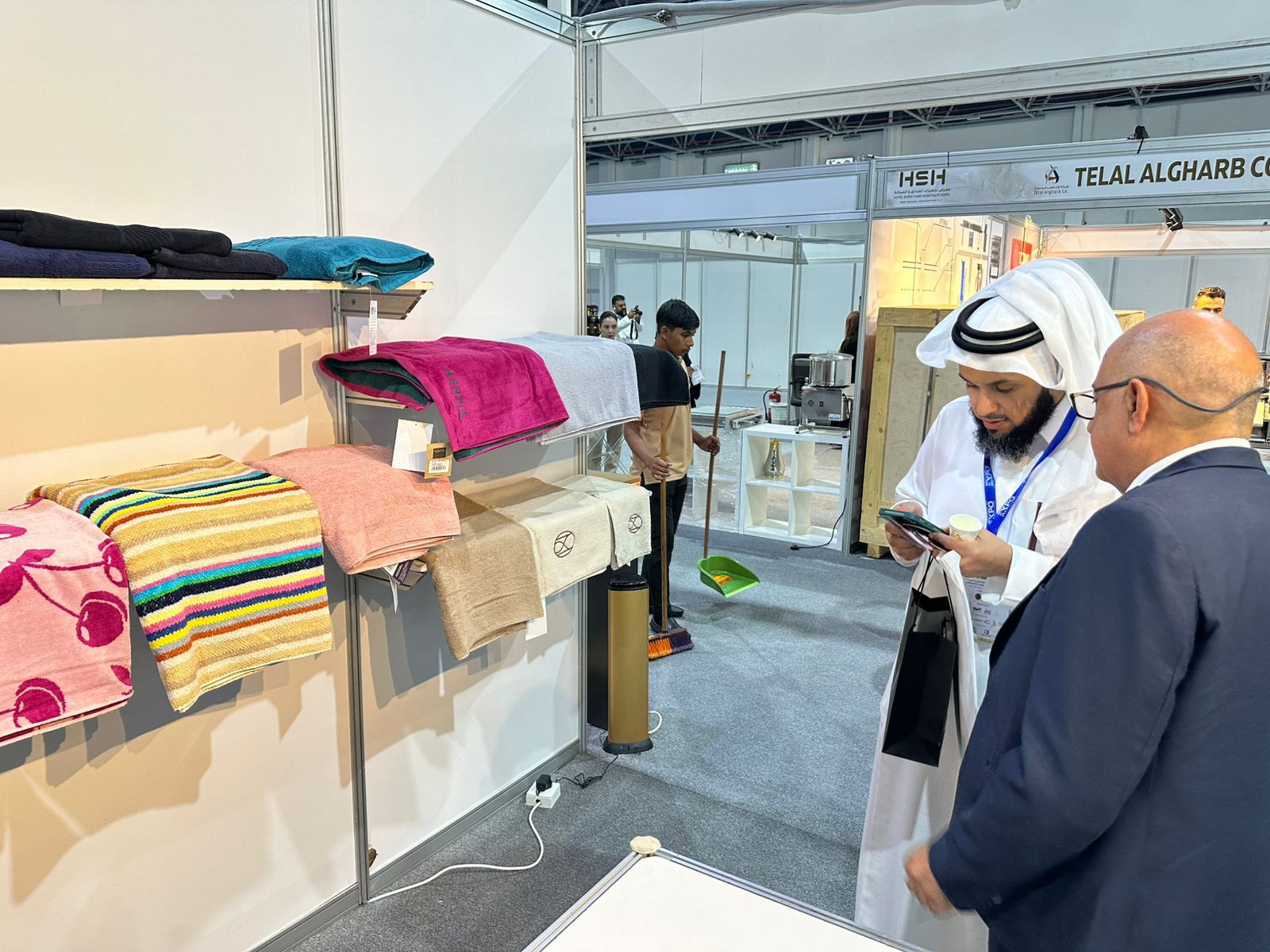 نايل تكستيل الراعي الذهبي لمعرض “Hotel Supply & Hospitality Expo 2025” بجدة