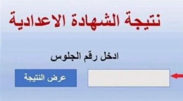 نتيجة الشهادة الإعدادية الدور الثاني 2025.. لينك مباشر للاستعلام