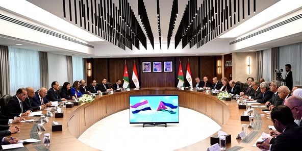 وزراء مصر والأردن يؤكدون رغبتهم في تعزيز التعاون المشترك في شتى المجالات