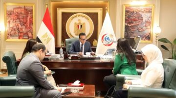 وزير الصحة يبحث مع المرشحة لمنصب سفيرة مصر لدى السويد ولاتفيا آفاق التعاون الصحي