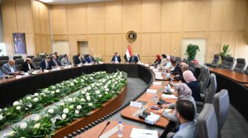 وزيرا الصناعة والزراعة يبحثان التوسع في تصنيع الزبيب وتوطين صناعة الكتان
