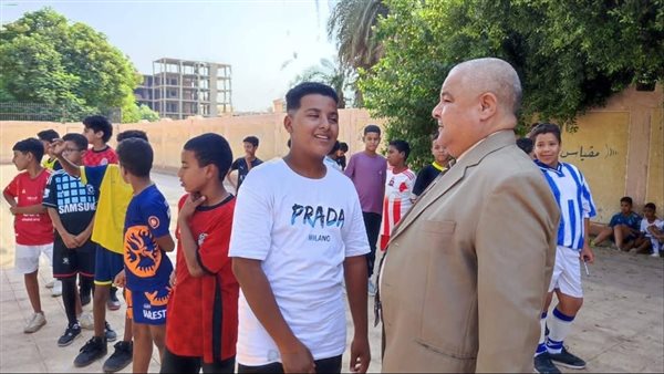 وكيل تعليم الأقصر يتابع اختبارات القبول بمدرسة الأقصر الإعدادية الثانوية الرياضية