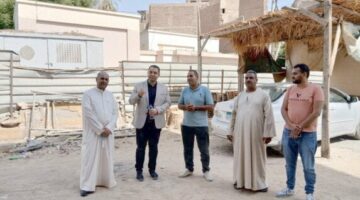 وكيل وزارة الصحة يتفقد الإنشاءات بمستشفى رمد قنا