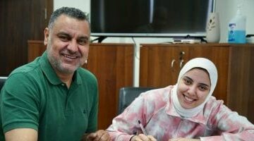 الأهلي يوجّه الشكر لدعاء الغباشي لاعبة الطائرة