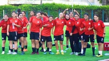 منتخب السيدات تحت 20 سنة يخوض تدريبه الرئيسى استعدادا لمواجهة غينيا