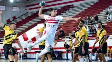 الزمالك يهزم العبور فى دورى محترفى اليد