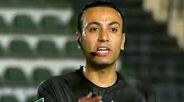 محمد الغازى حكما لمباراة الأهلى وإنبى فى الدورى