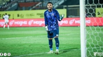 عمر صلاح يفوز بجائزة أفضل لاعب فى مباراة بتروجت وسموحة
