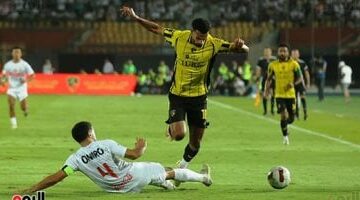 الزمالك يخسر من دجلة 2 – 1 فى مباراة الكروت الحمراء ويفقد صدارة الدورى.. صور