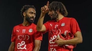 منتخب مصر يخوض تدريبه الثاني في استاد السلام