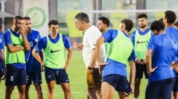 كواليس الجلسة الأولى لـ أيمن الرمادى مع لاعبى البنك الأهلى