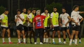 منتخب مصر المشارك فى كأس العرب يواصل الاستعداد لتونس