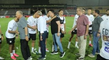 أبو ريدة للاعبى المنتخب: نثق فيكم وفى الجهاز الفنى على إسعاد الجماهير