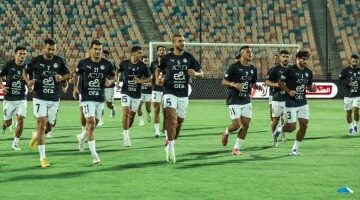 منتخب مصر يواصل تدريباته باستاد القاهرة استعدادا لمواجهة إثيوبيا.. صور