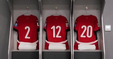 شاهد غرفة ملابس منتخب مصر قبل مباراة إثيوبيا بتصفيات كأس العالم