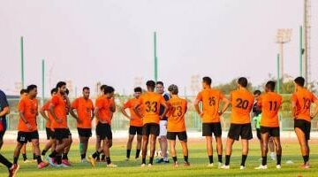 البنك الأهلي يتدرب على فترتين فى معسكر العاصمة الإدارية استعداداً لبتروجت