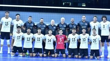 شباب الطائرة أمام أوغندا فى بطولة أفريقيا بمصر