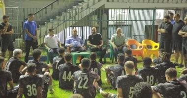 رئيس كهرباء الإسماعيلية يدعم الفريق معنويا قبل مواجهة الإتحاد السكندرى