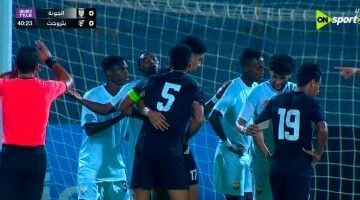 شوط أول سلبي بين الجونة وبتروجت في الدوري
